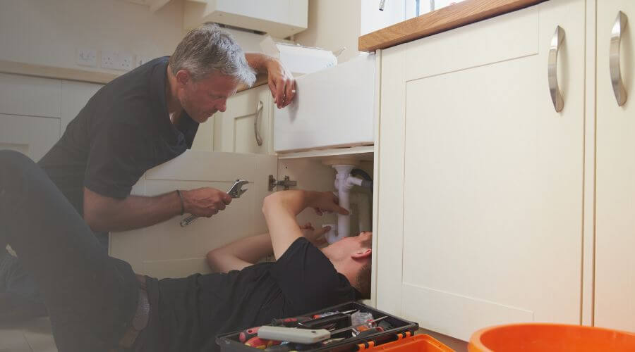 Professional burst pipe repair services in Arbela, MO